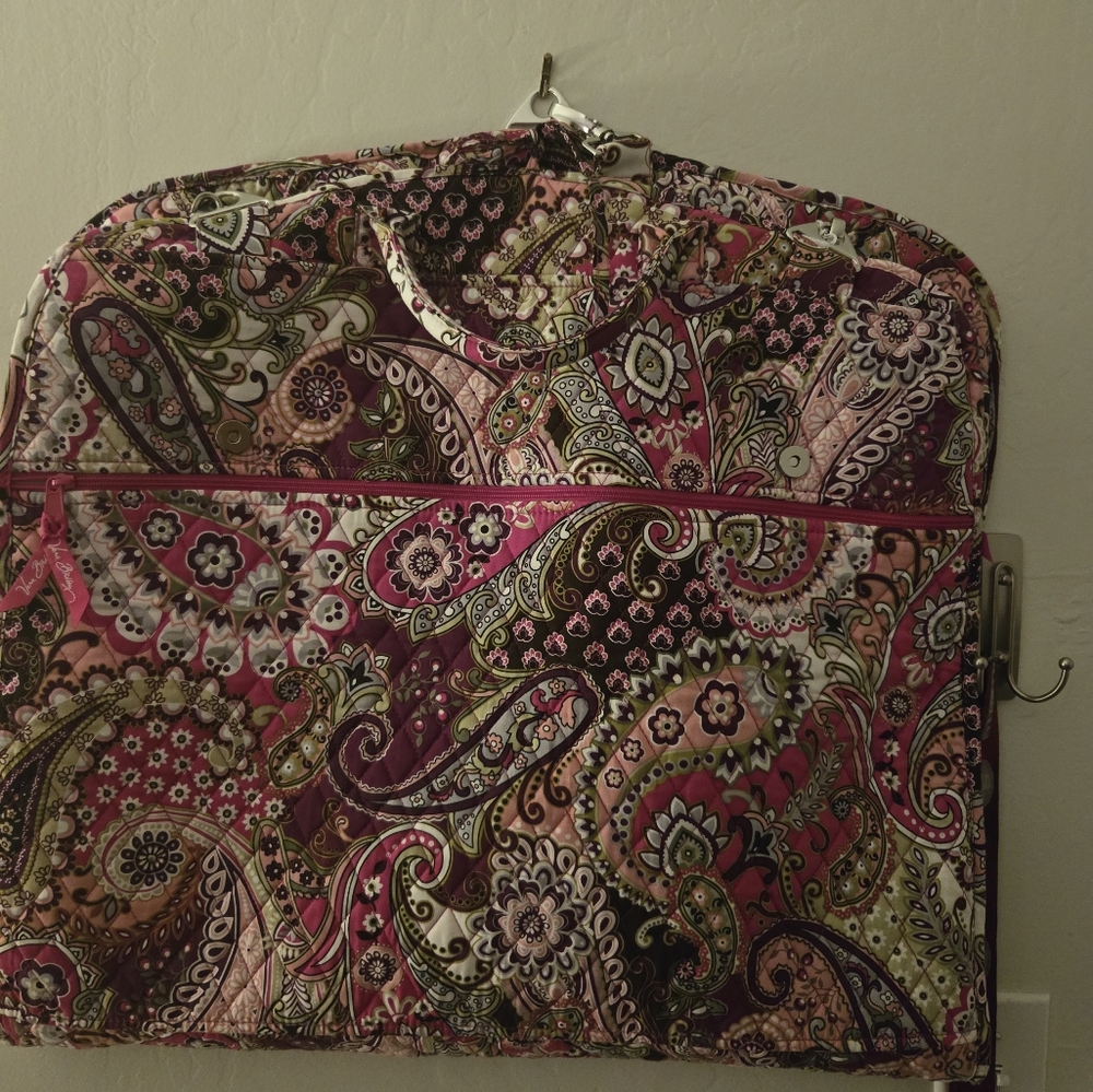 Paisley Print Garment Bag